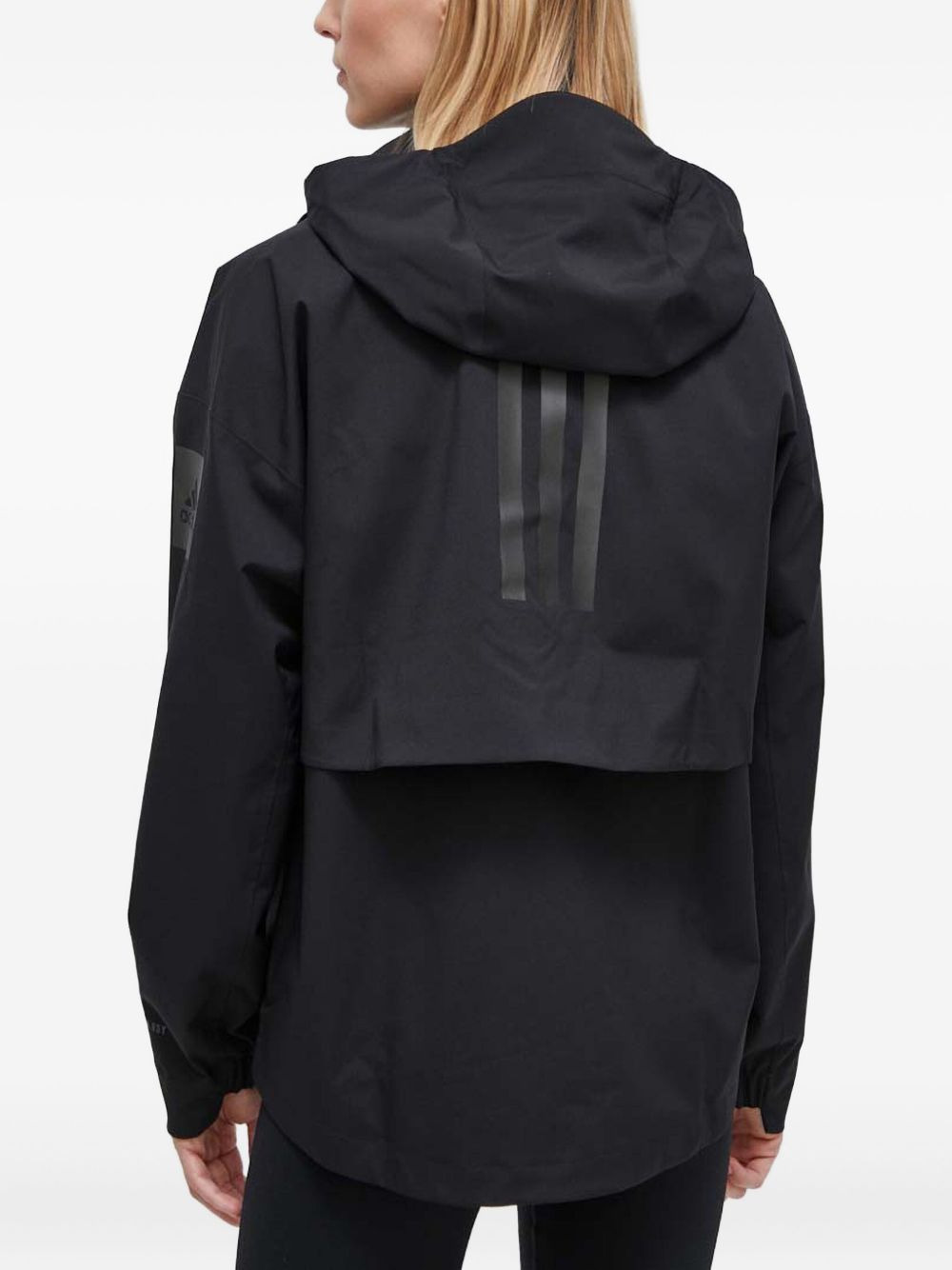 three-stripe hooded jacket - 4