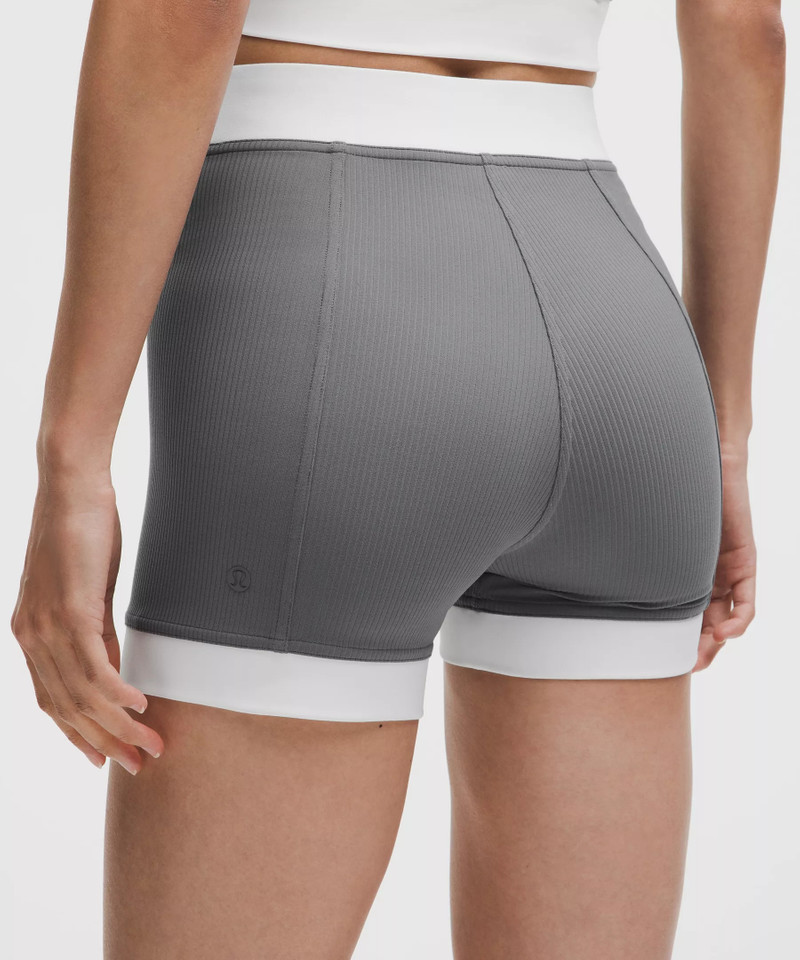 Ribbed Nulu High-Rise Short 3.5" 5