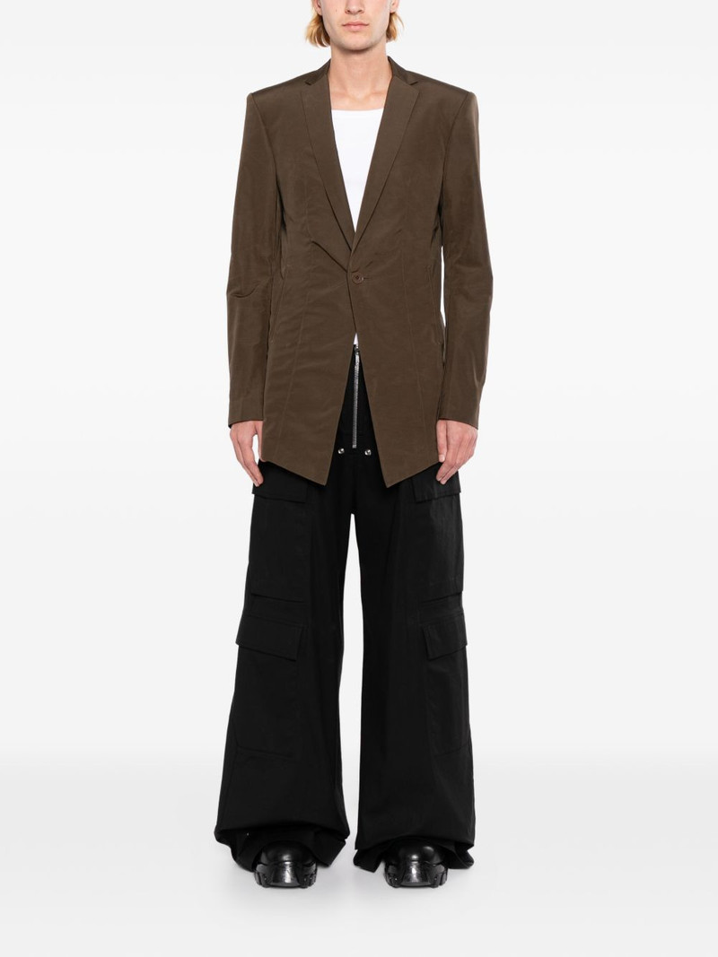 Julius V-neck single-breasted blazer outlook