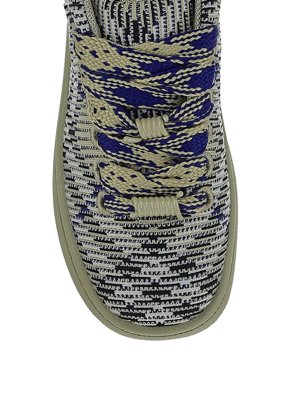 BURBERRY｜SNEAKERS (Checkered Knit Box Sneakers (8081584 Burberry Men's Check Knit Box Low-Top Sneakers | Neiman Marcus