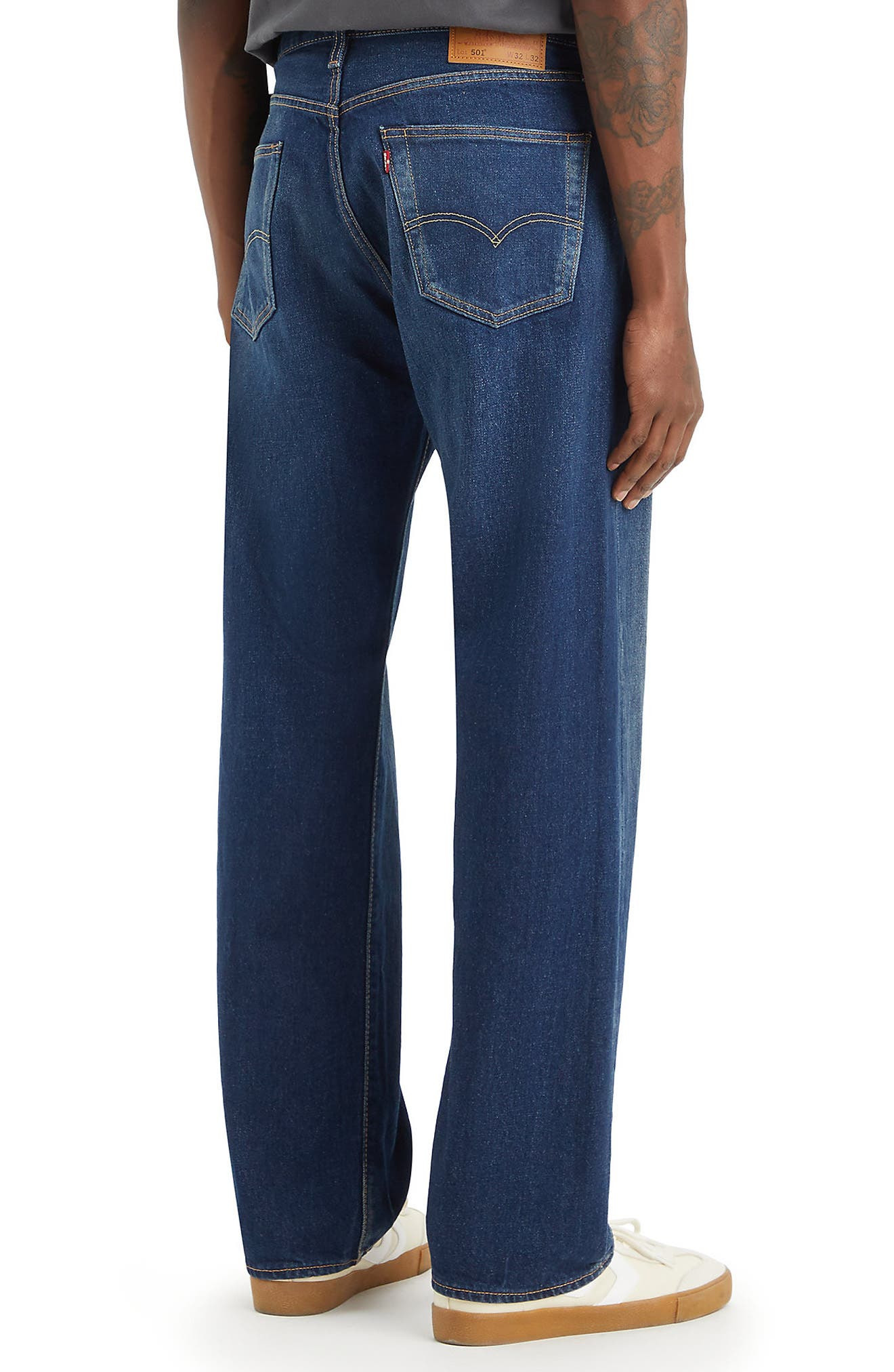 levi's 501® Original Straight Leg Jeans in Its Time To Go Stretch at Nordstrom - 2