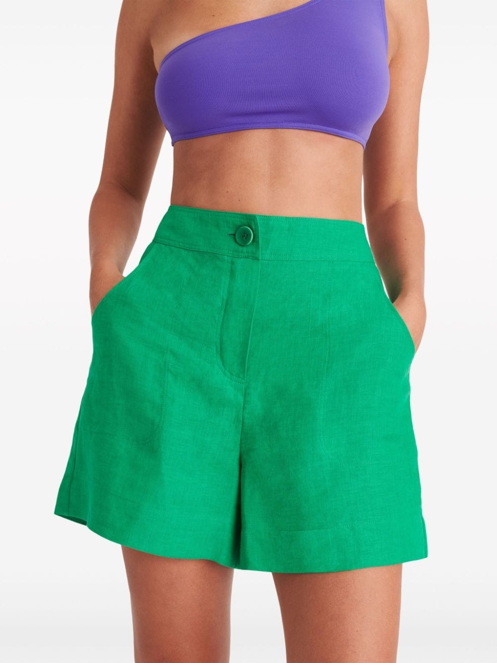 Correct linen shorts - 5