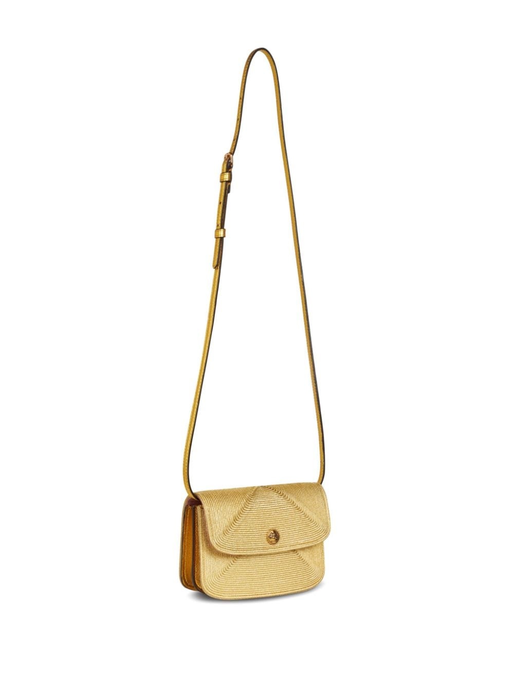metallic-effect cross body bag - 3