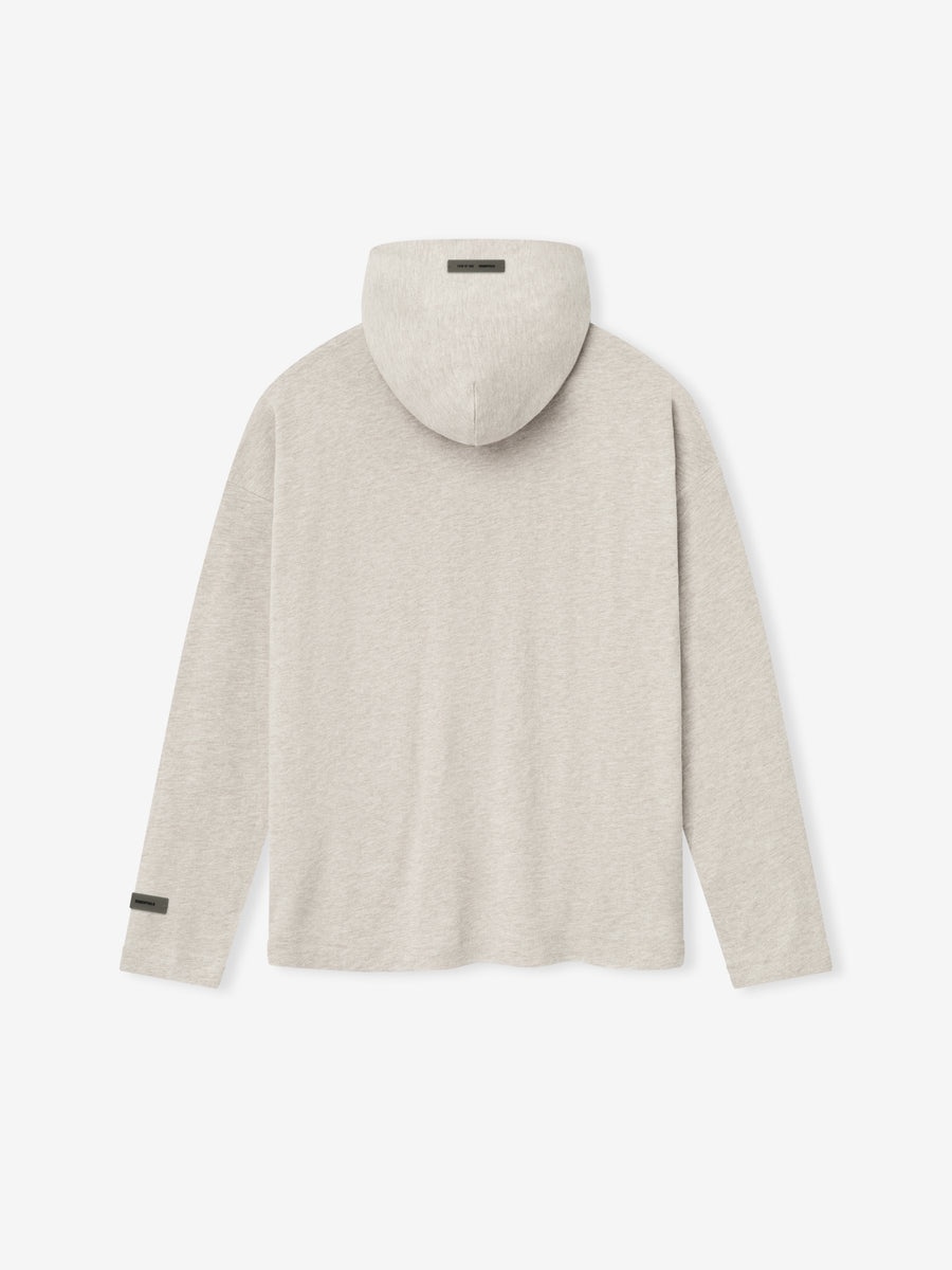Womens Long Sleeve Jersey Hoodie - 4