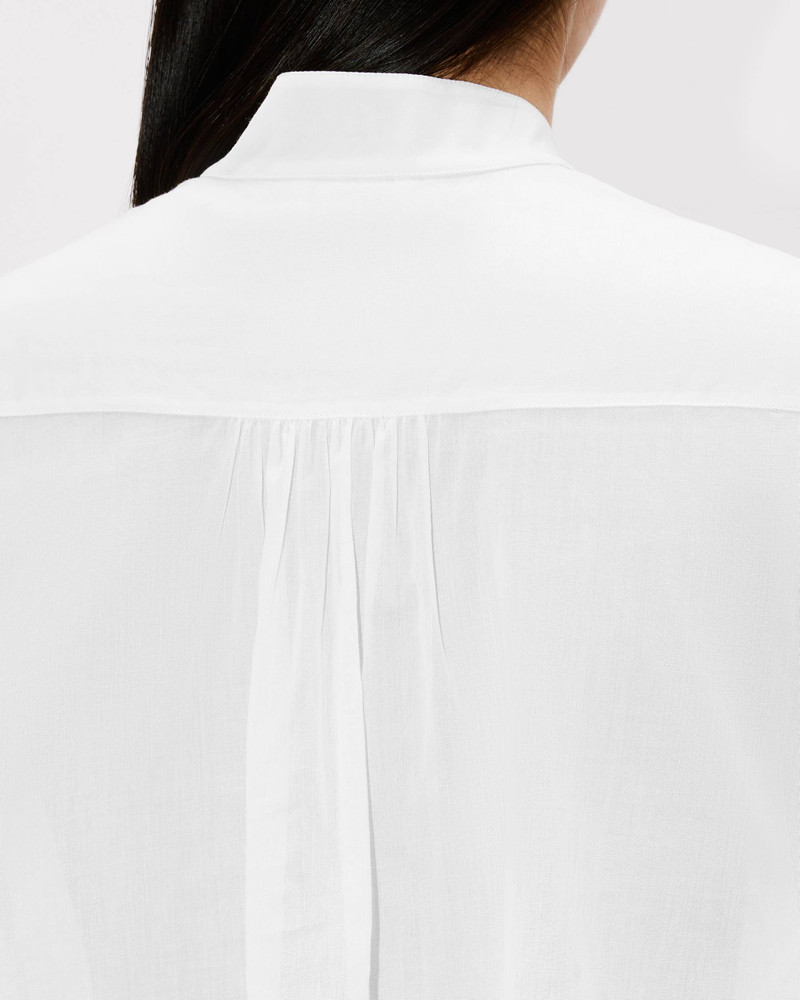 Light sleeveless top in cotton 7