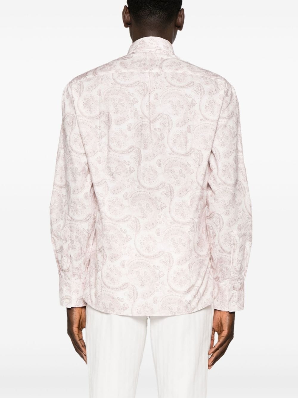 Paisley-print cotton shirt - 4
