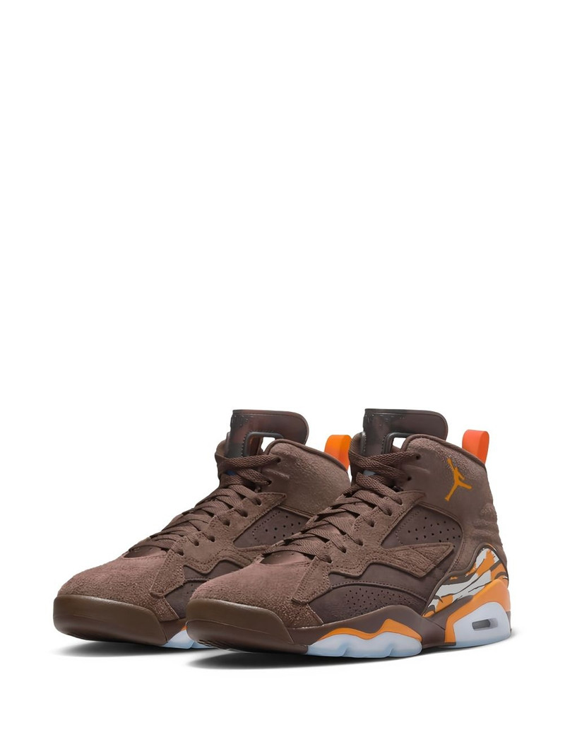 Jordan MVP "Track Brow/Magma Orange" sneakers outlook