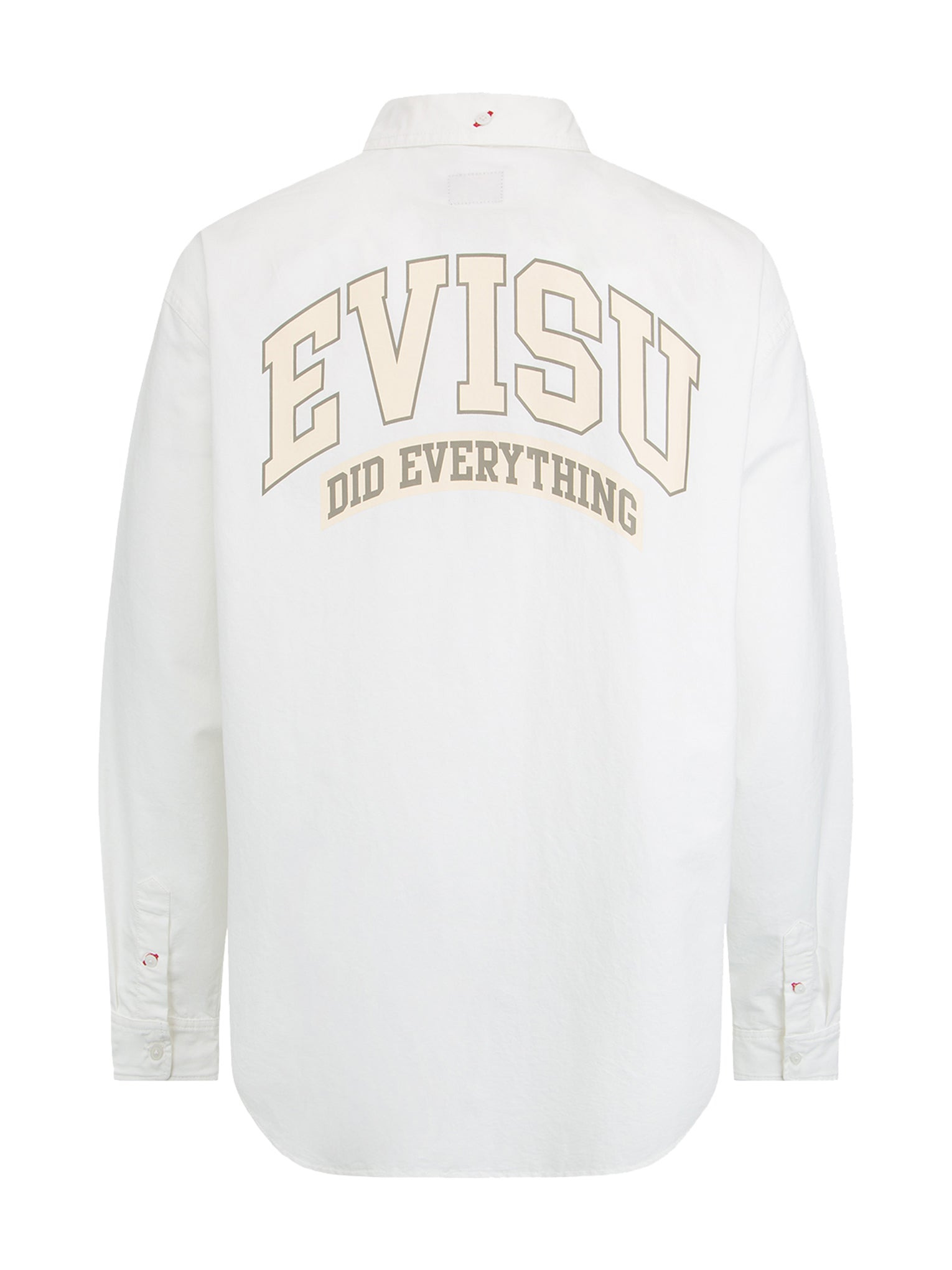 RETRO LOGO PRINT OVERSIZED SHIRT - 10