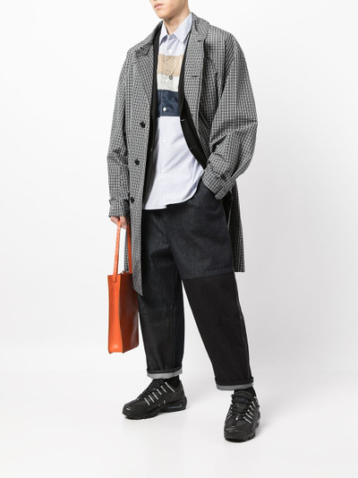 Comme des Garçons Homme panelled loose-fit jeans outlook