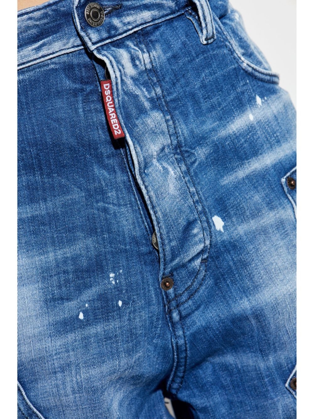 distressed jeans - 5