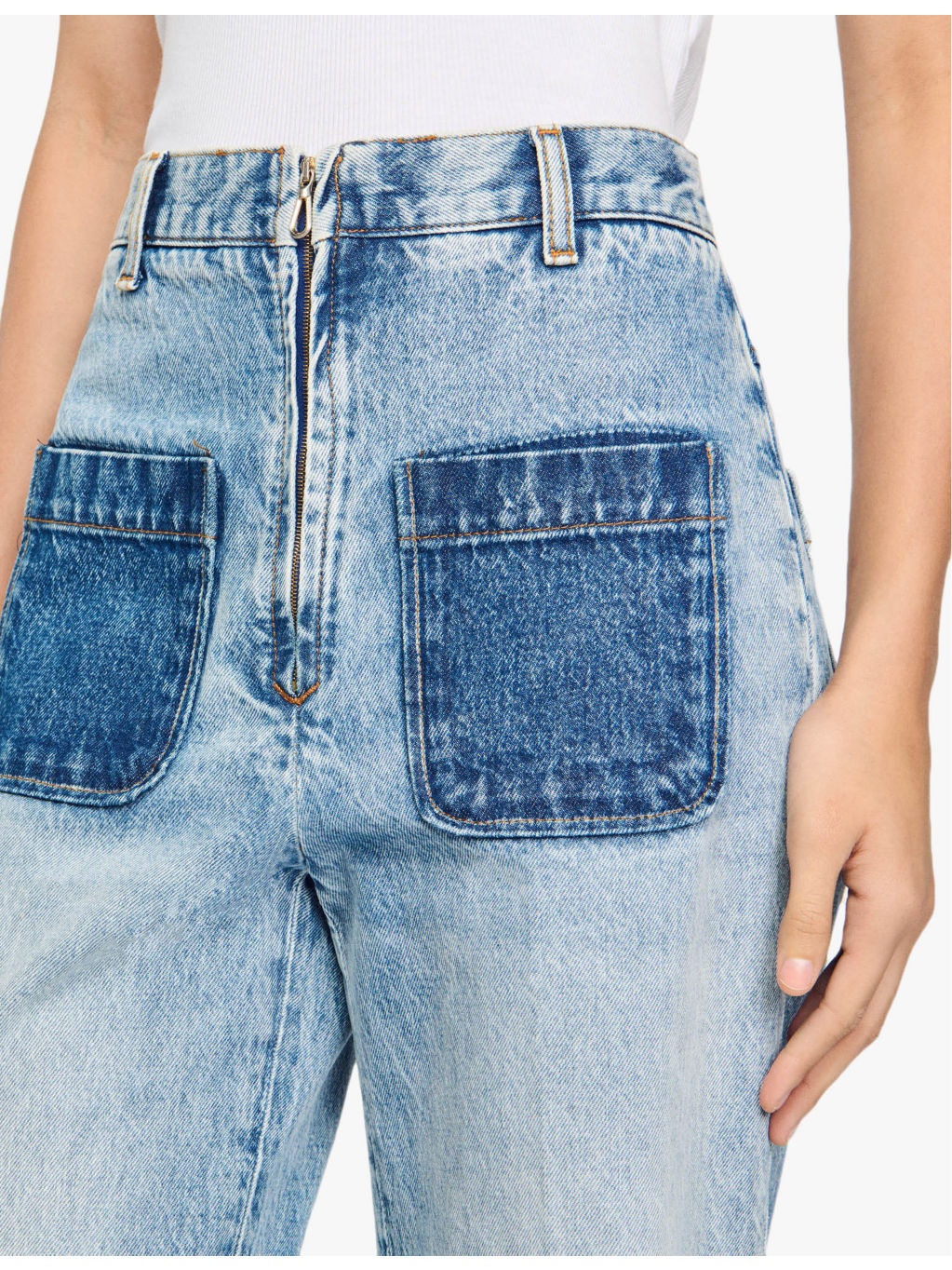 Flared-leg high-rise jeans - 5