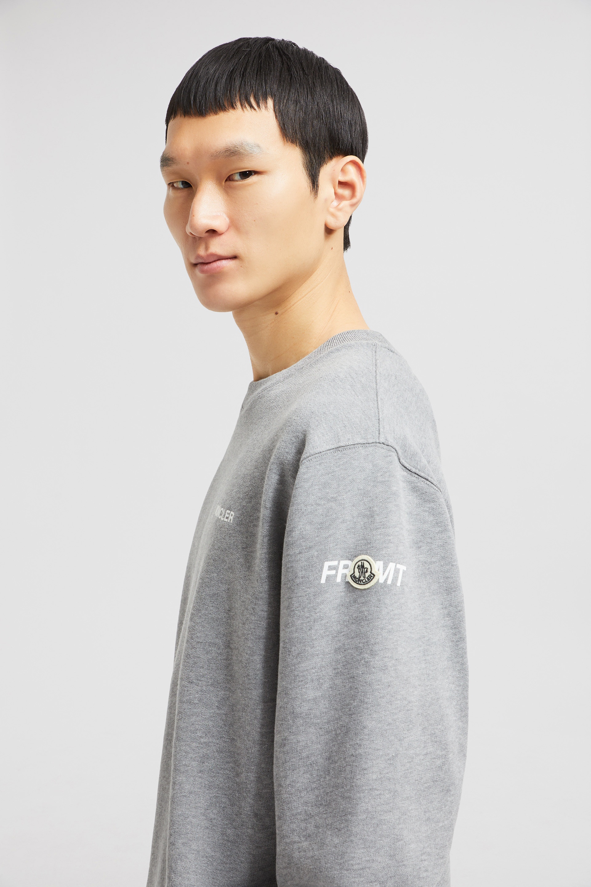 Moncler x FRGMT Maxi Logo Cotton Sweatshirt - 4