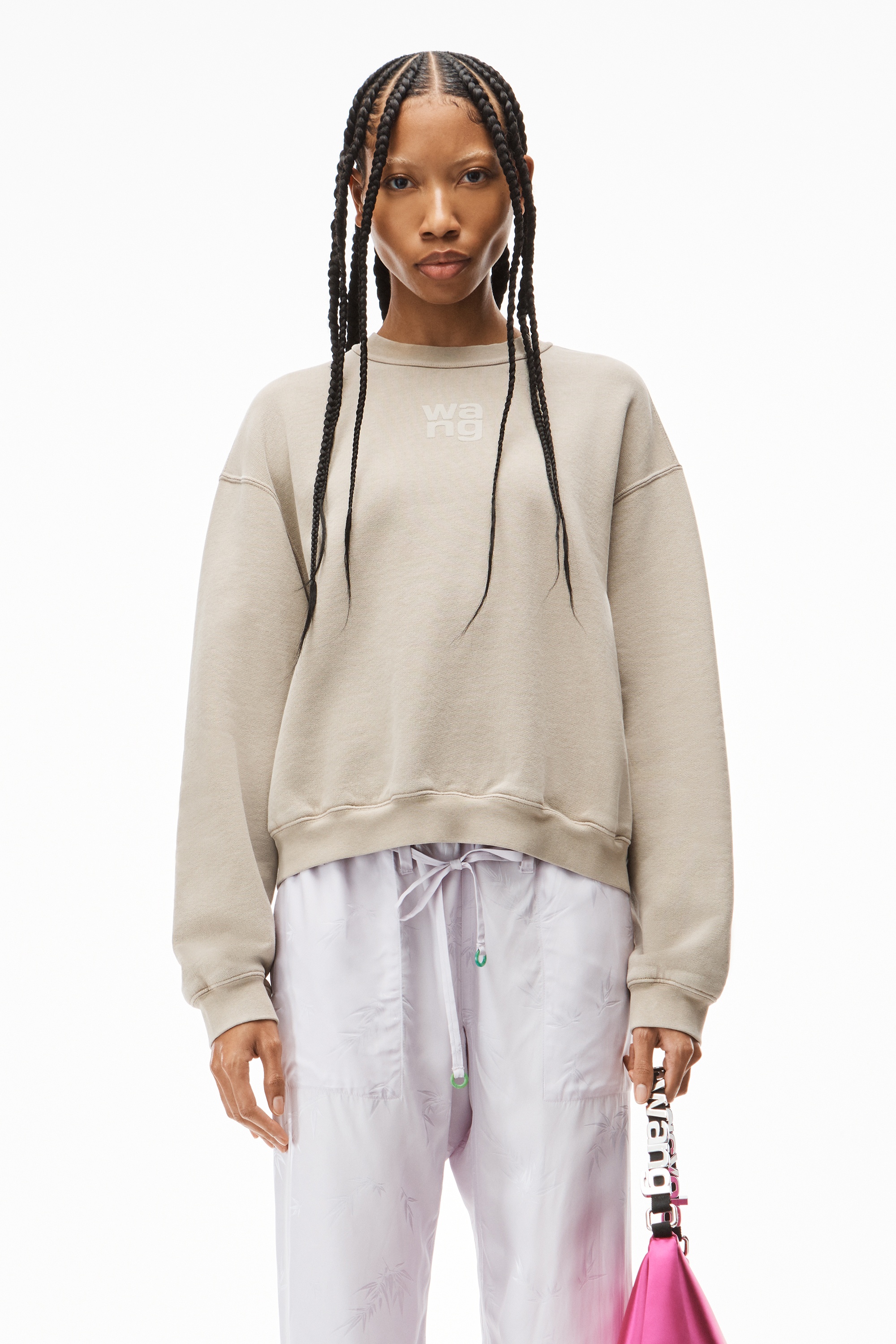 PUFF LOGO SWEATSHIRT IN STRUCTURED TERRY - 2