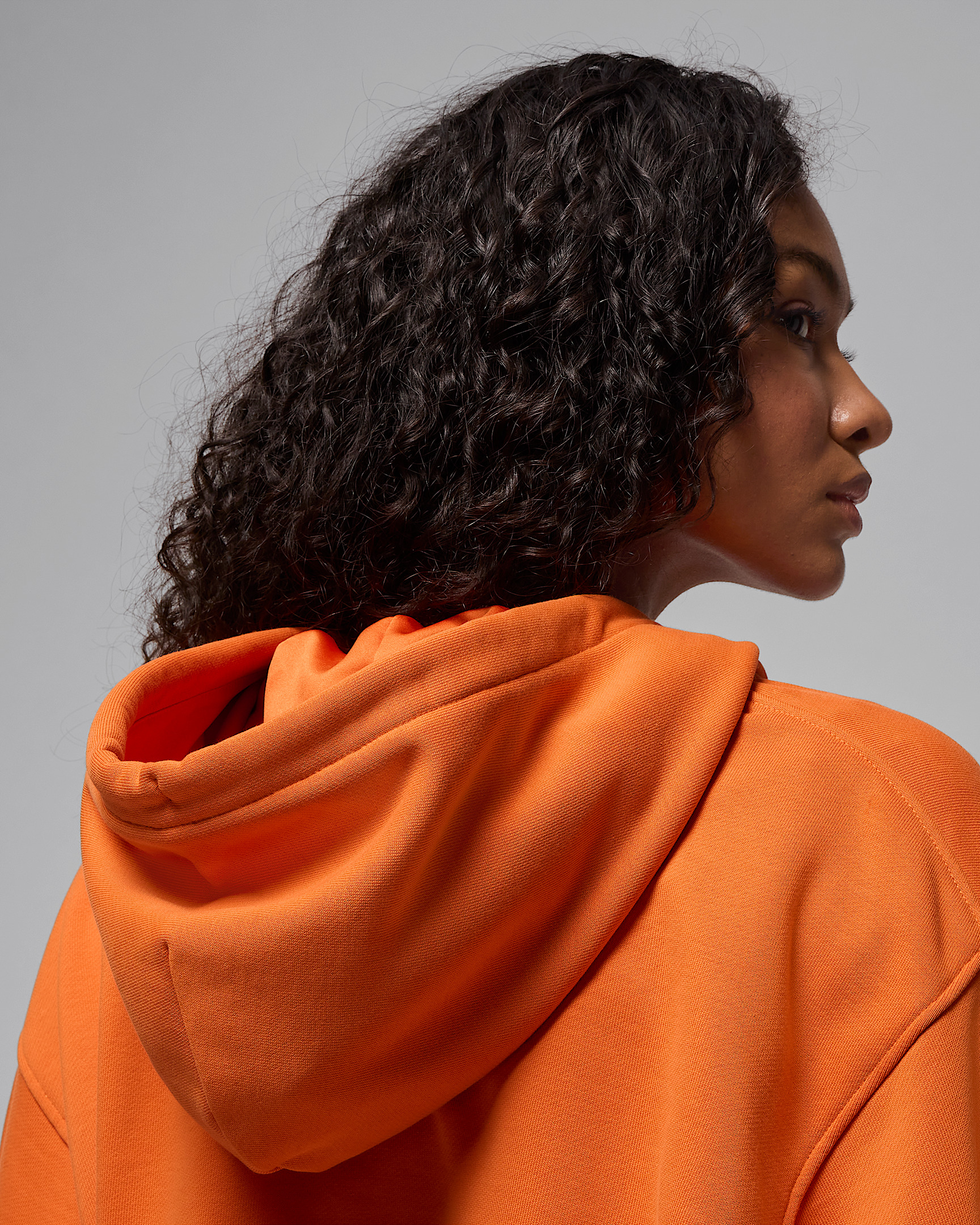 Jordan Flight Fleece Women's Cropped Satin-Lined Hoodie - 5