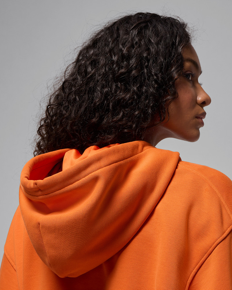 Jordan Flight Fleece Women's Cropped Satin-Lined Hoodie 5