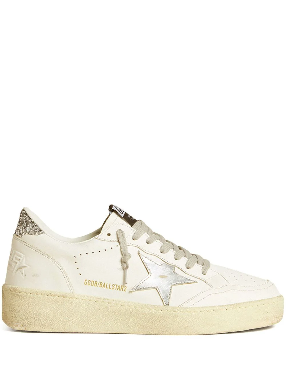 Golden Goose Women Ball Star Leather Sneakers - 1