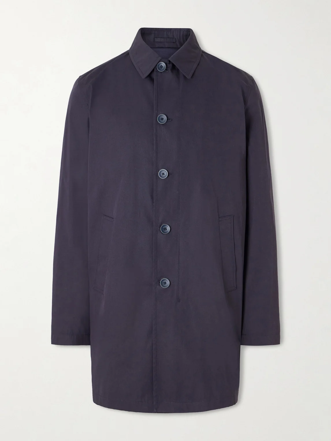 Cotton-Gabardine Car Coat - 1