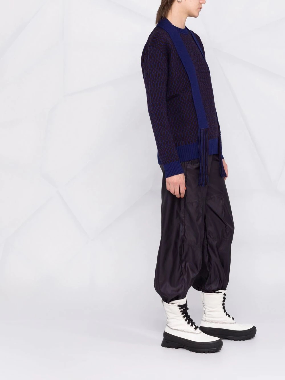 intarsia-knit jumper - 6
