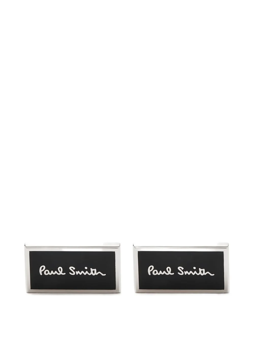 rectangle-frame logo cufflinks - 1