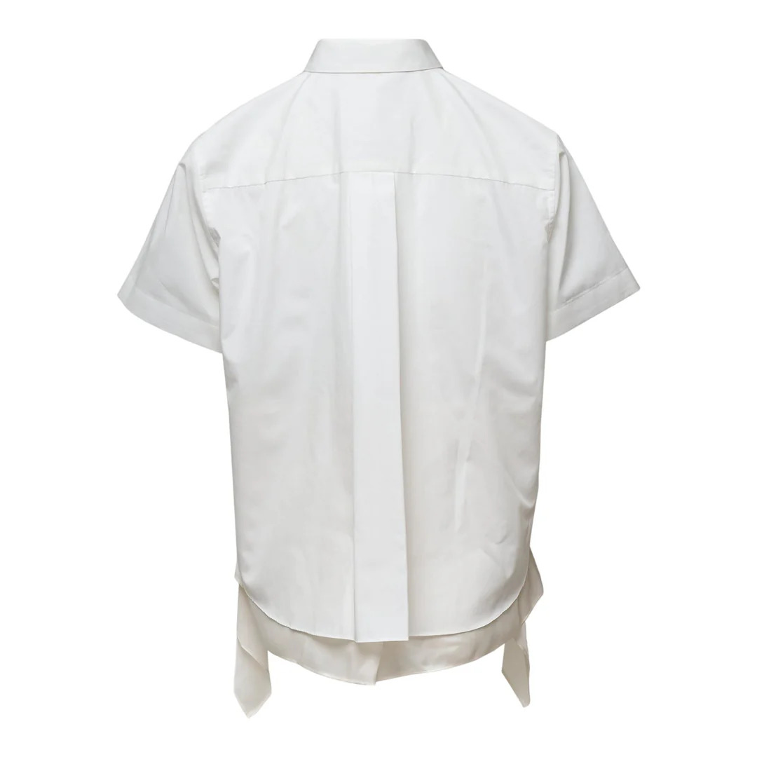 Poplin X Satin Shirt - 2