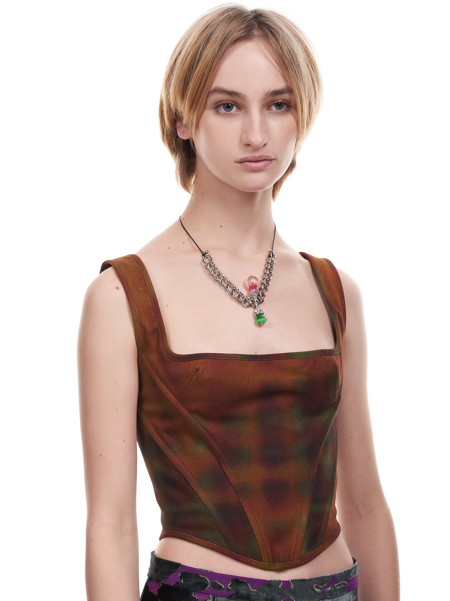 Chenille Chain Necklace - 3