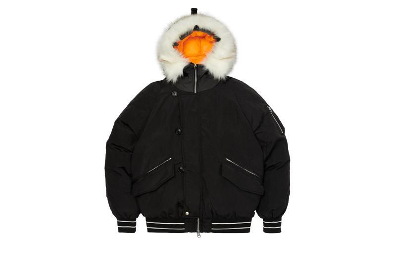 PALACE P-2B SHORT PARKA BLACK outlook