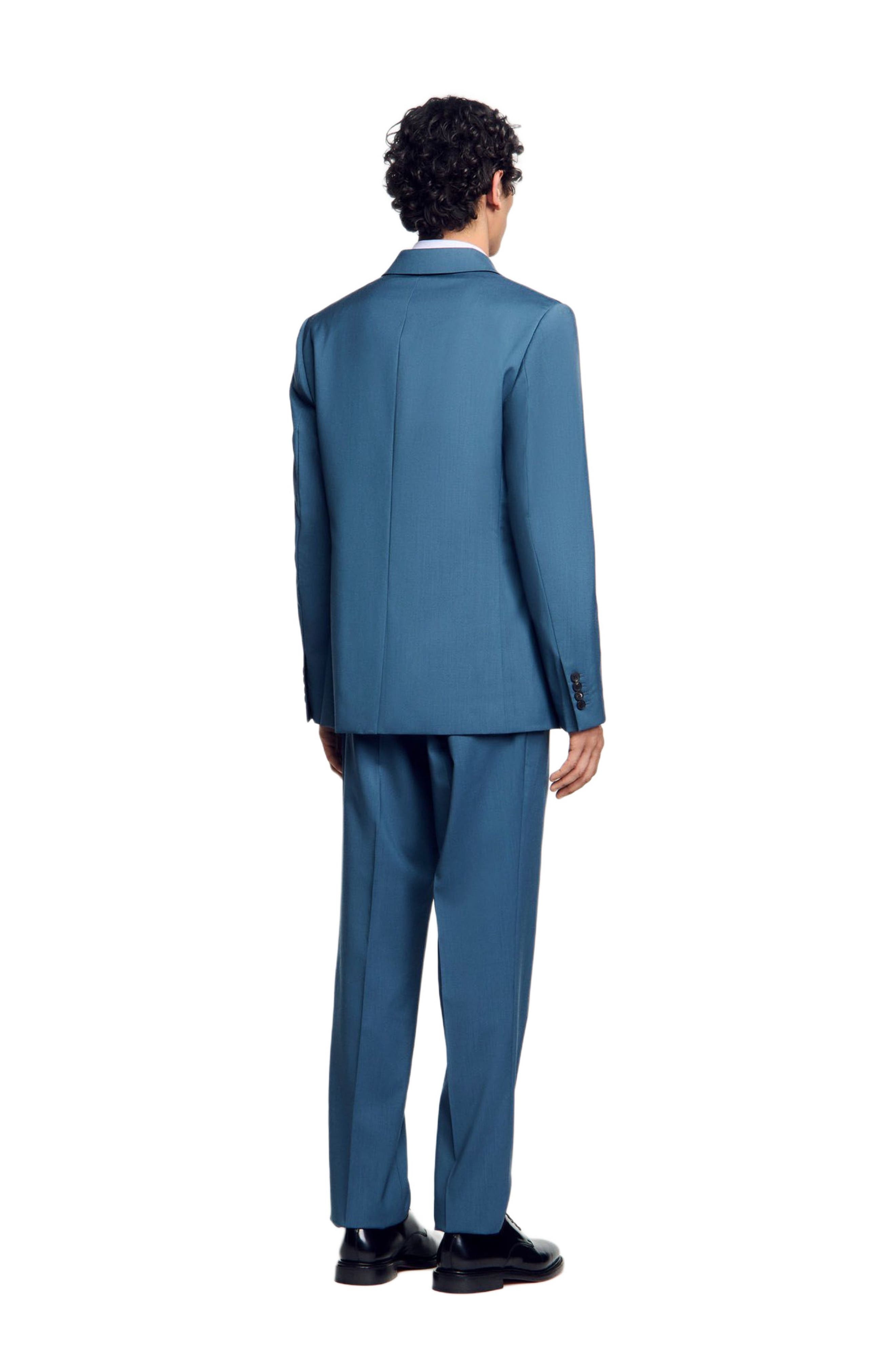 SANDRO Wool suit jacket in Thunderstorm Blue at Nordstrom - 2