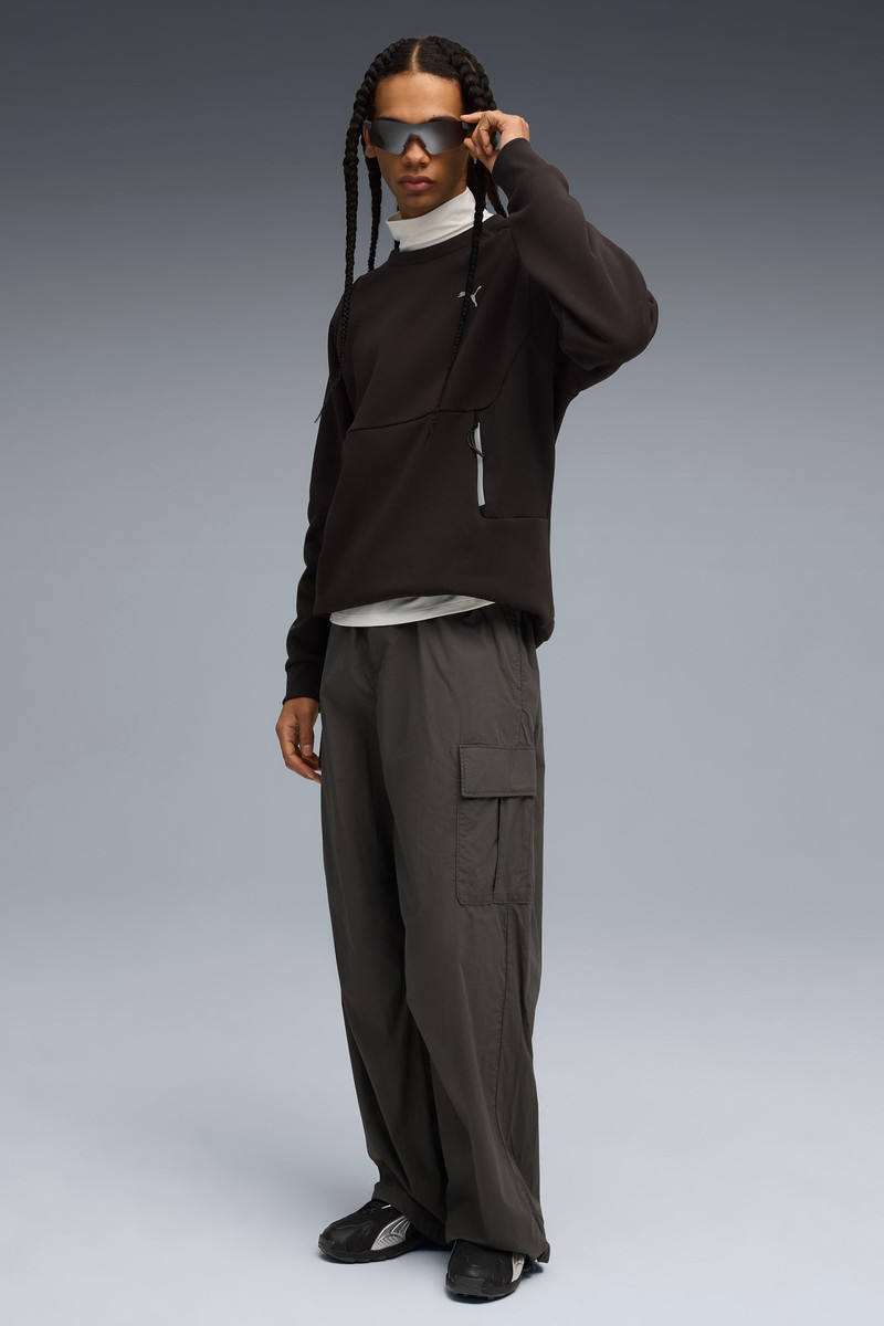 PUMATECH Men's Relaxed Crew Neck Sweatshirt 5