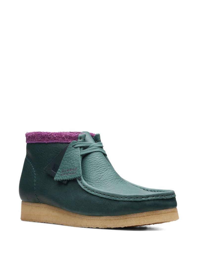 Clarks Originals panelled "Green" desert boots outlook