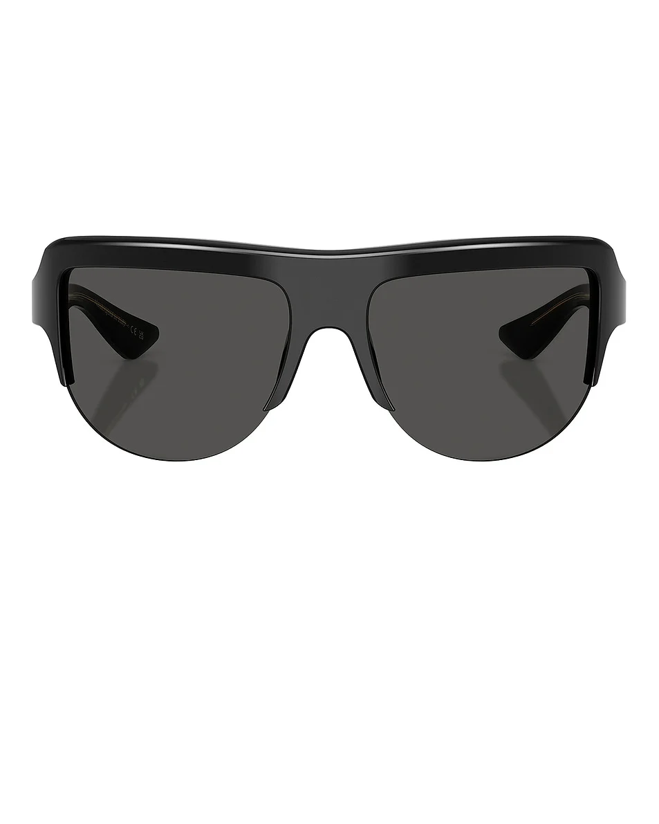 x KHAITE Shield Sunglasses - 1