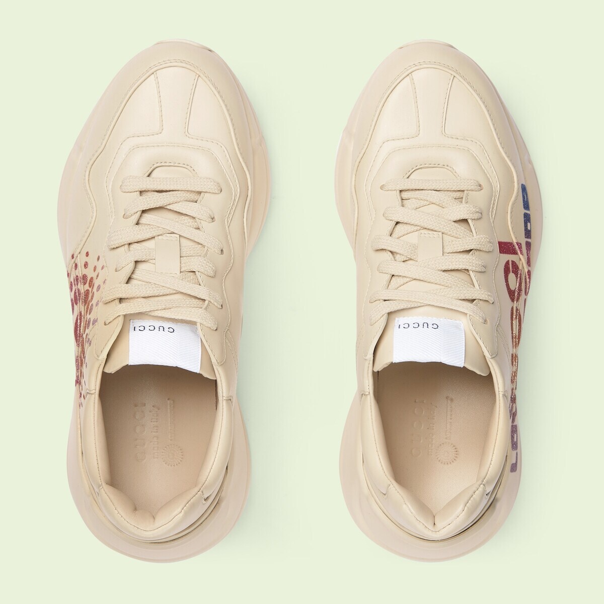 Women's Rhyton Gucci Love Parade sneaker - 5