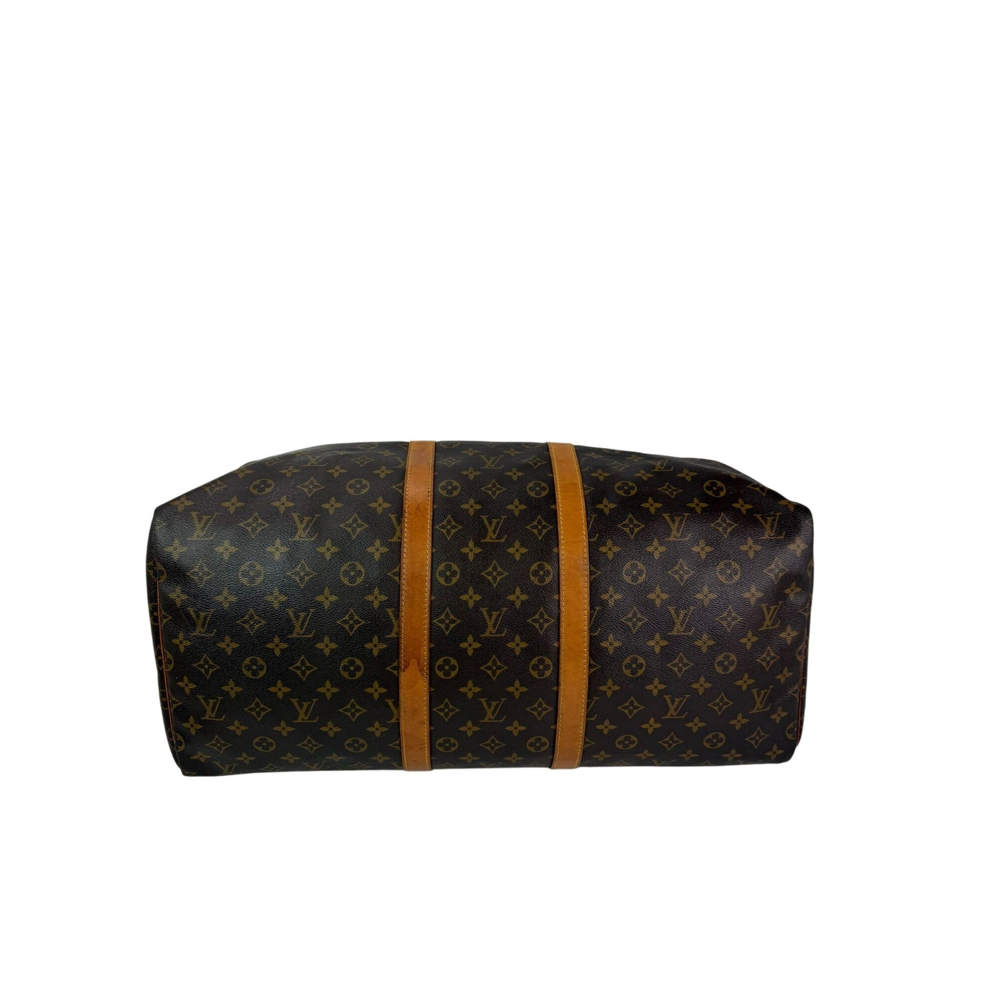 Louis Vuitton Keepall 55 Monogram Canvas Duffle Bag Luggage - 3