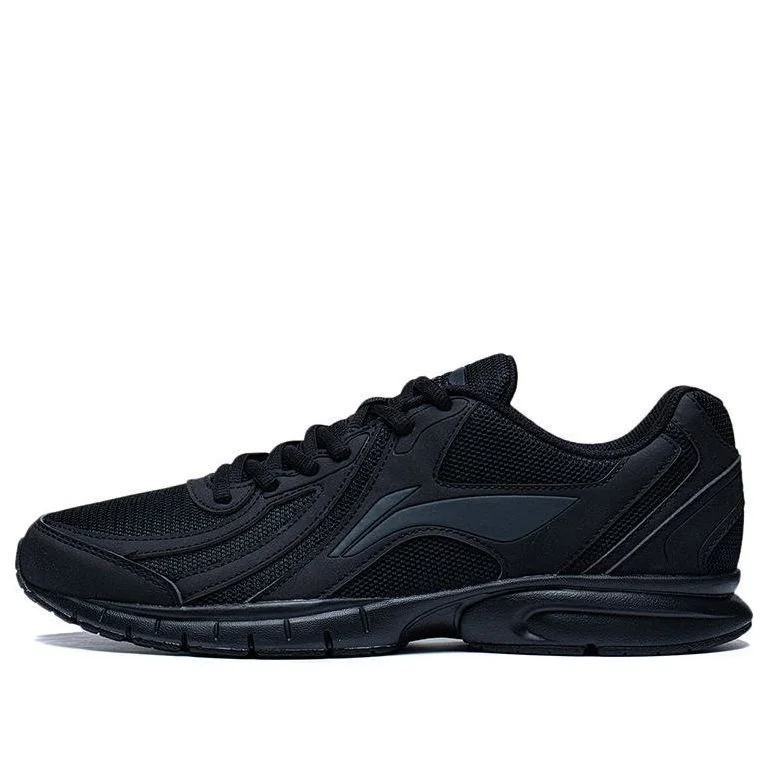 Li-Ning One Piece Lightweight Running Shoes 'Black' ARBS009-4 - 1