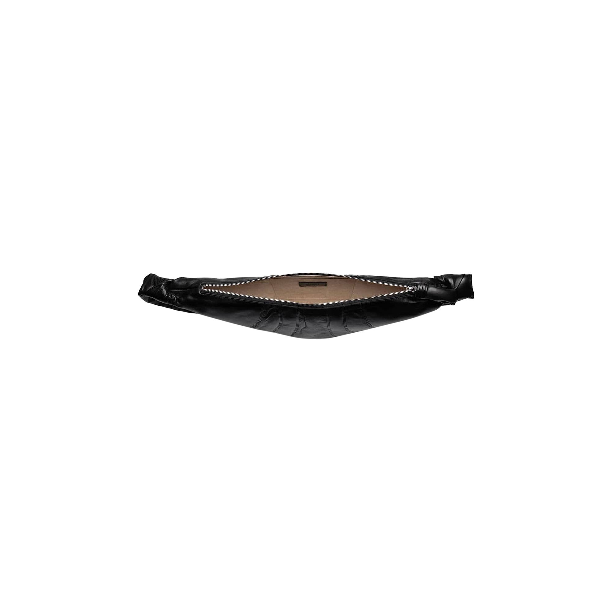 Lemaire Medium Croissant Bag 'Black' - 4
