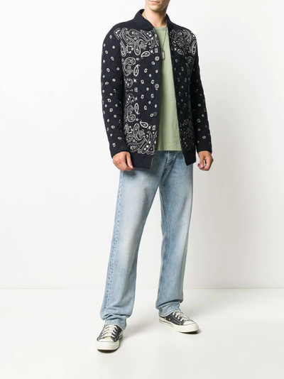 Alanui paisley print padded jacket outlook