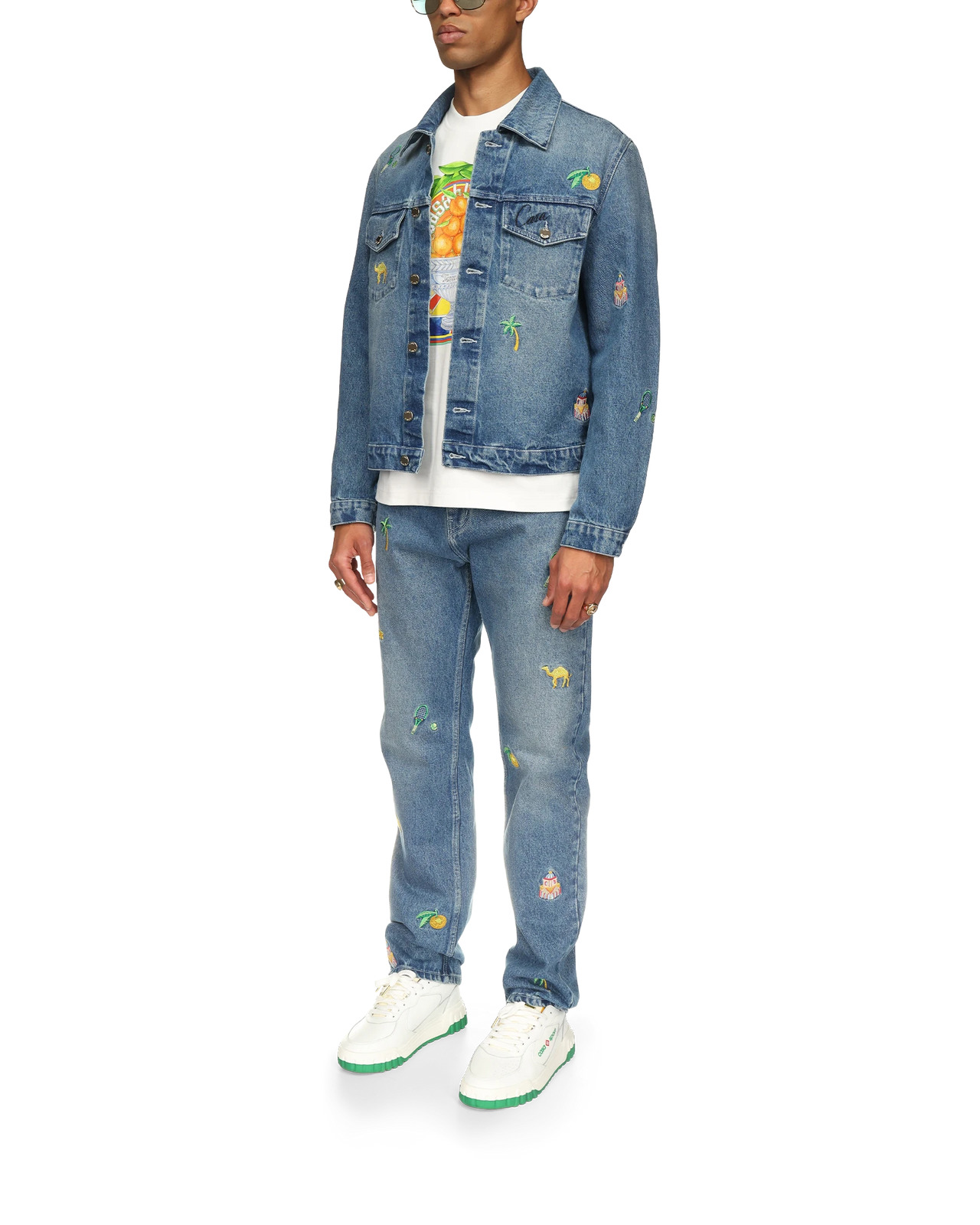 Motif Denim Jeans | Casablanca Paris - 3