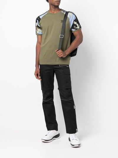 adidas camouflage-print T-shirt outlook