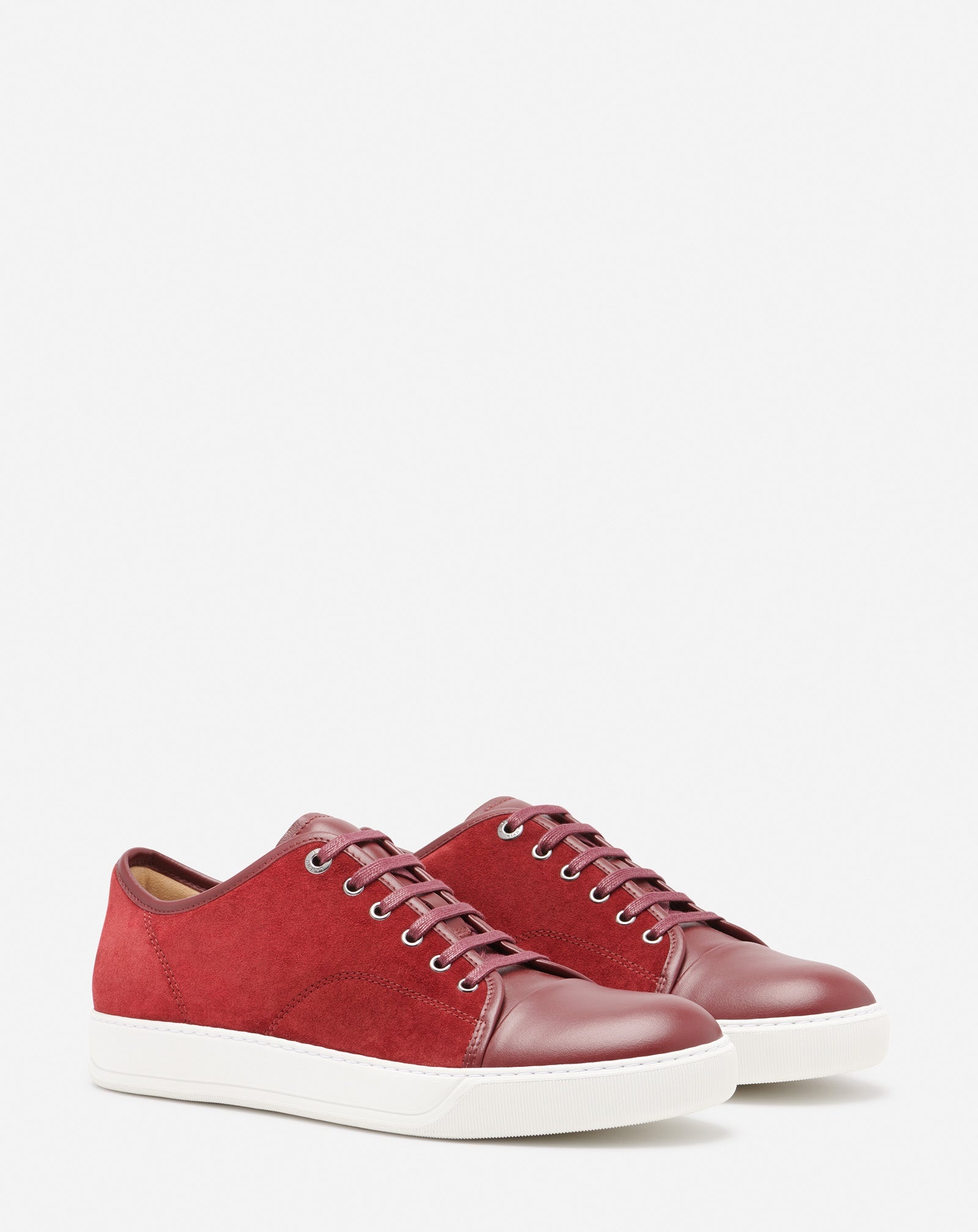 DBB1 LEATHER AND SUEDE SNEAKERS - 2