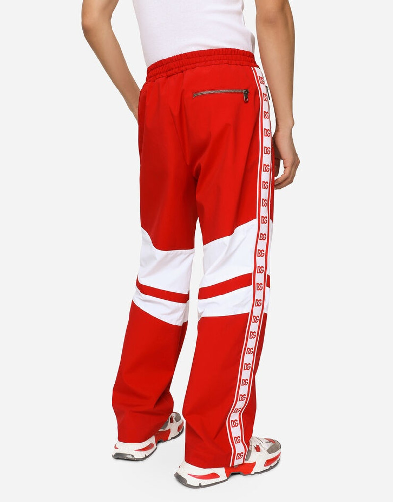 Cordura pants with branded side bands 5