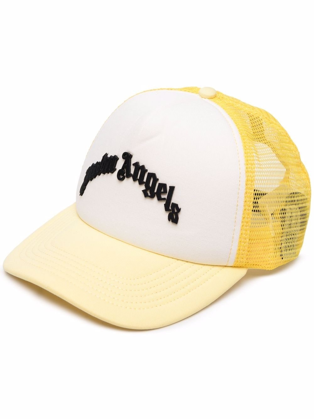 logo-print mesh cap - 1