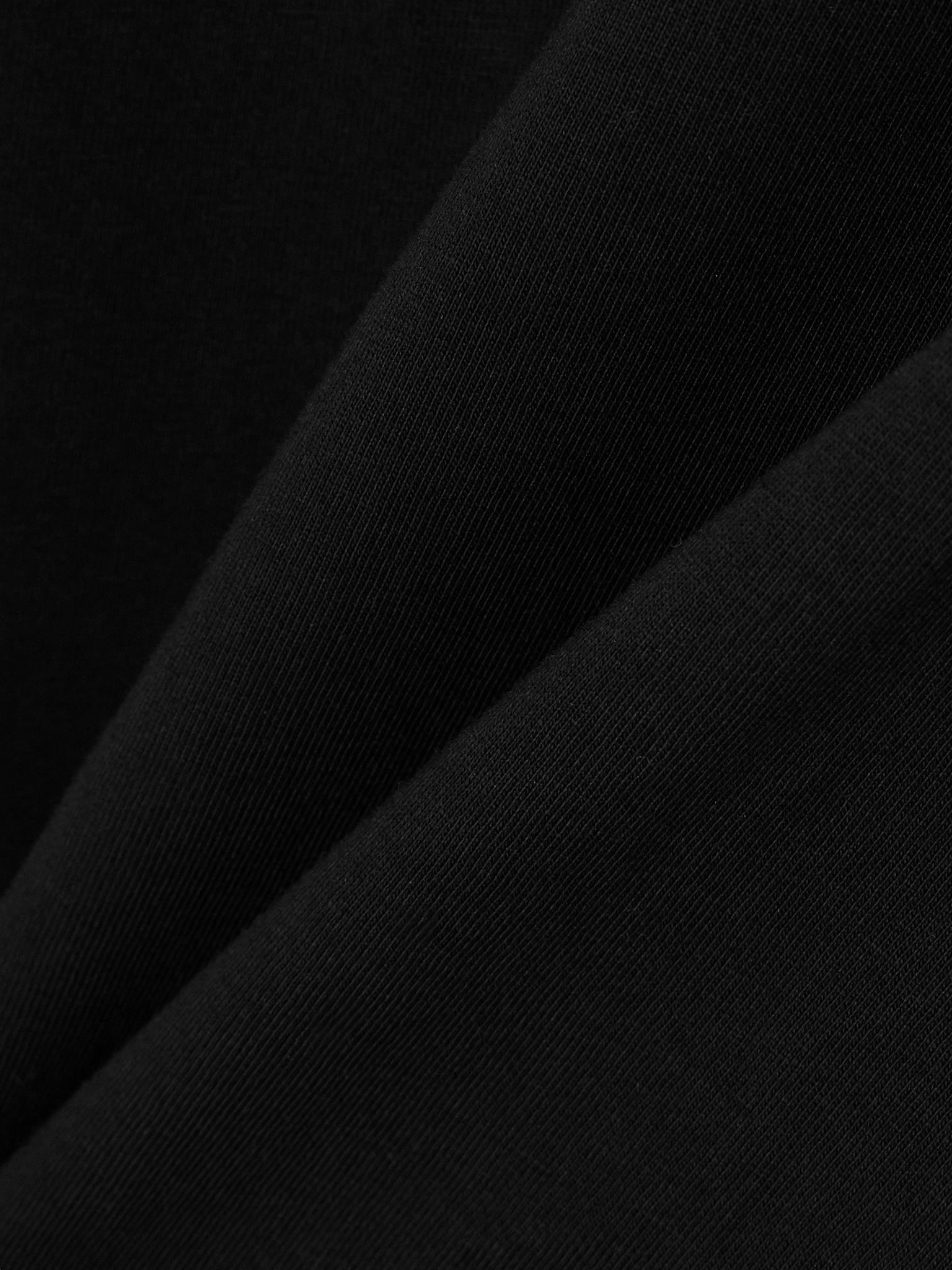 Organic cotton-jersey T-shirt Black - 5