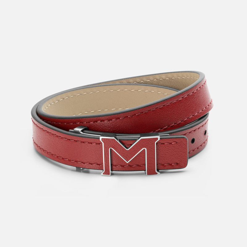 Bracelet Montblanc M Logo red 1