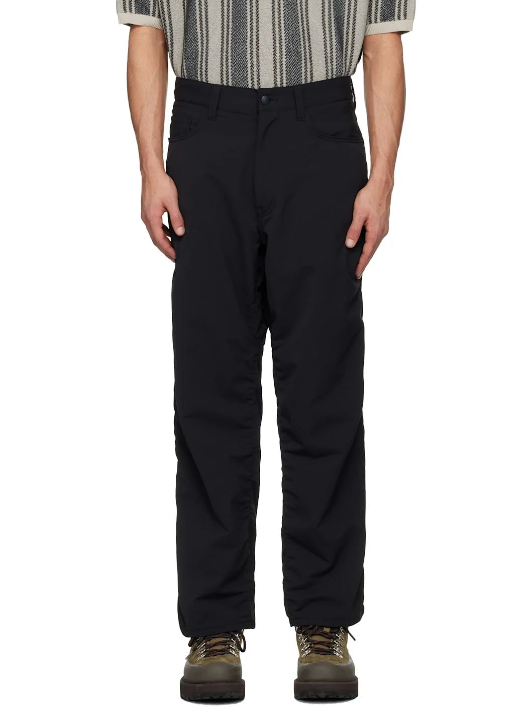 Black OOAL ALPHADRY 5Pocket Trousers - 1