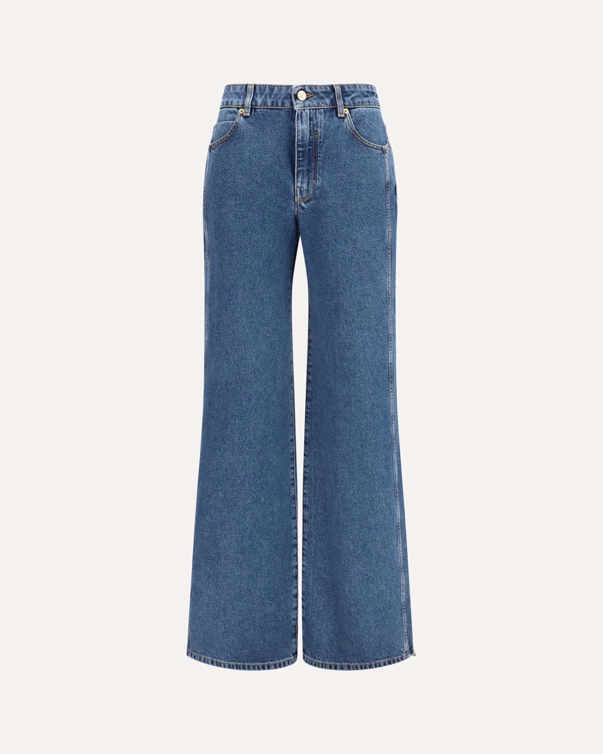 Straight wide-leg Jeans - 1