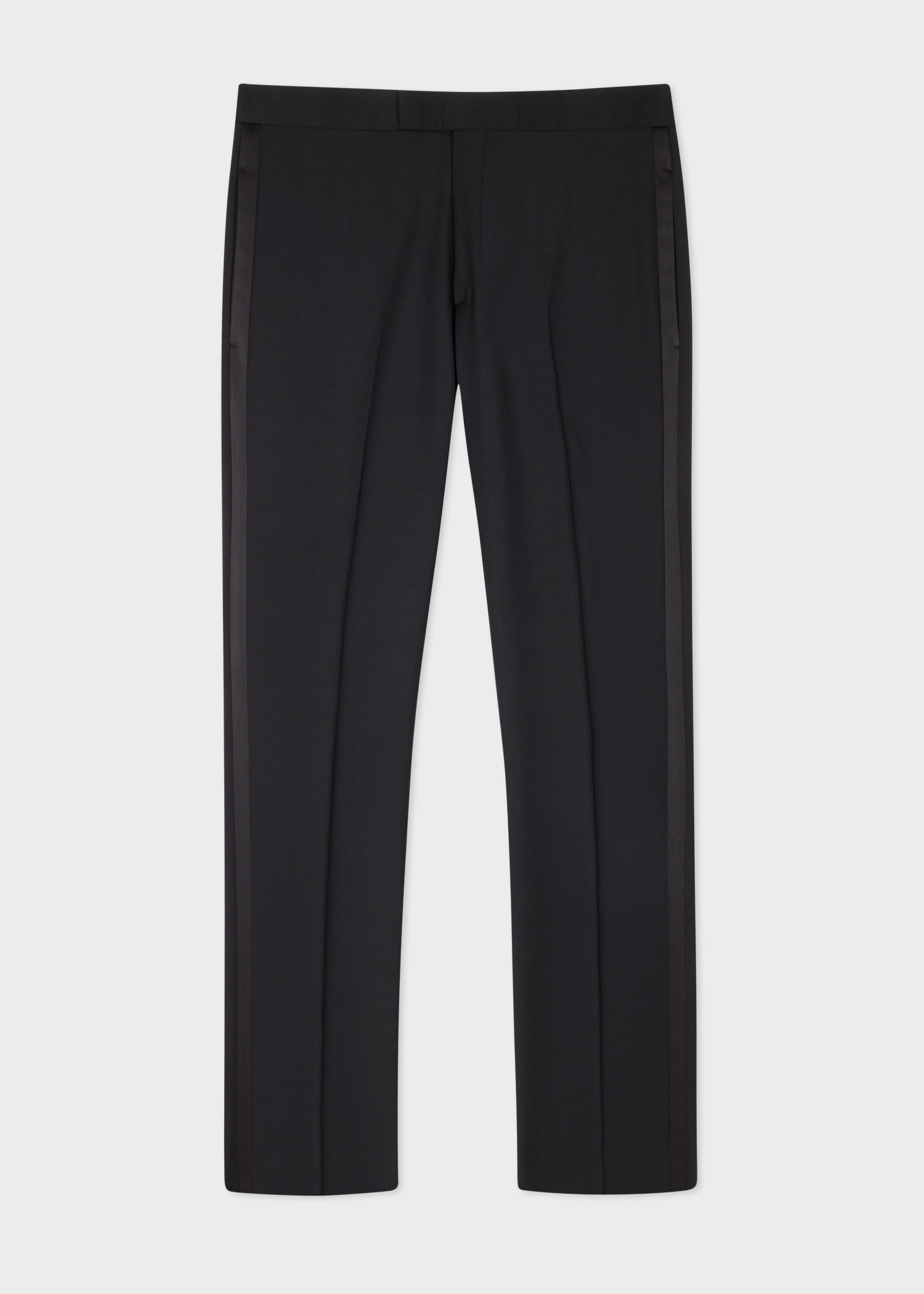 Tailored-Fit Wool 'Shadow Stripe' Evening Suit - 6
