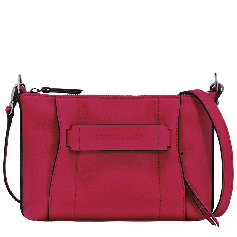 Longchamp 3D S Crossbody bag Magenta - Leather 1