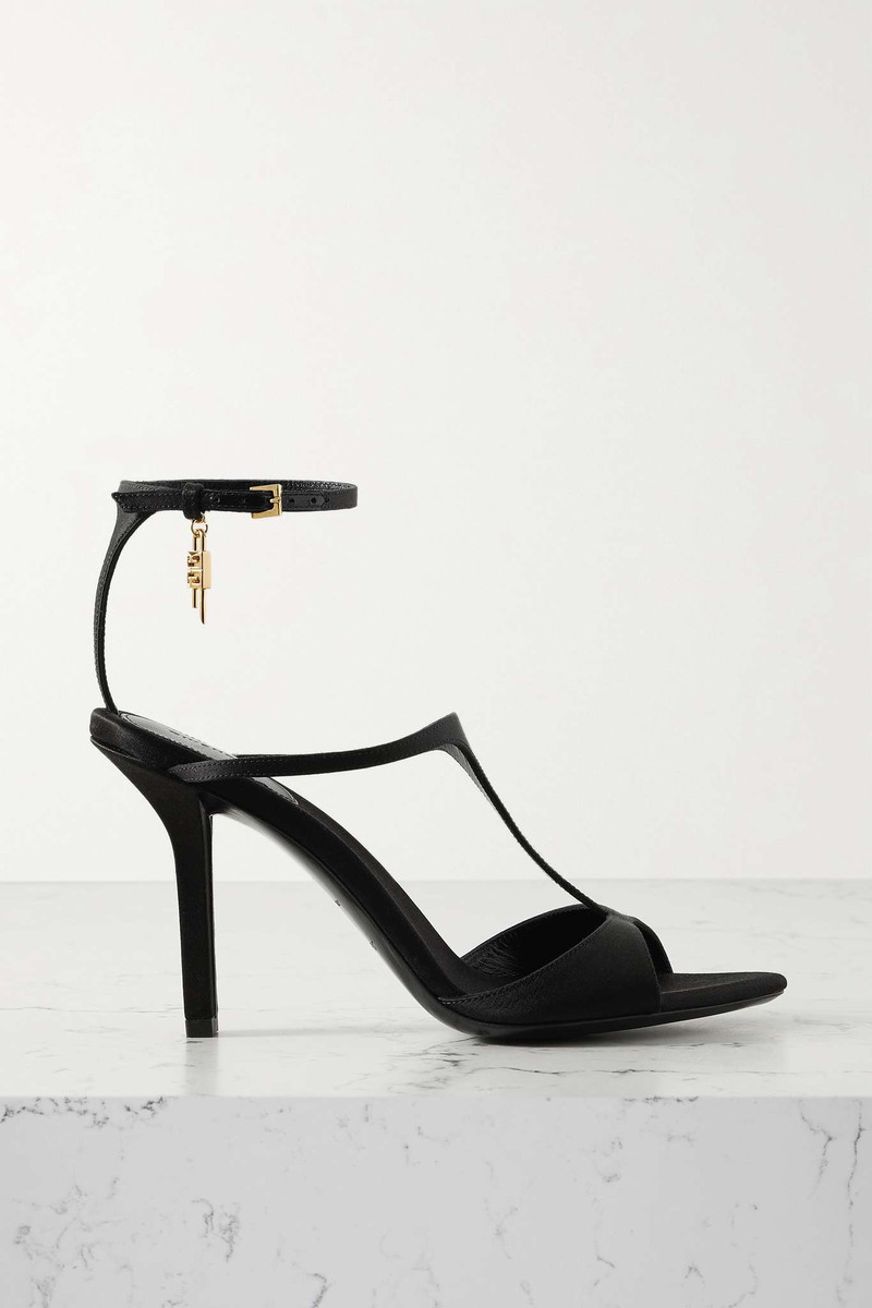 G-Lock duchesse-satin sandals 1