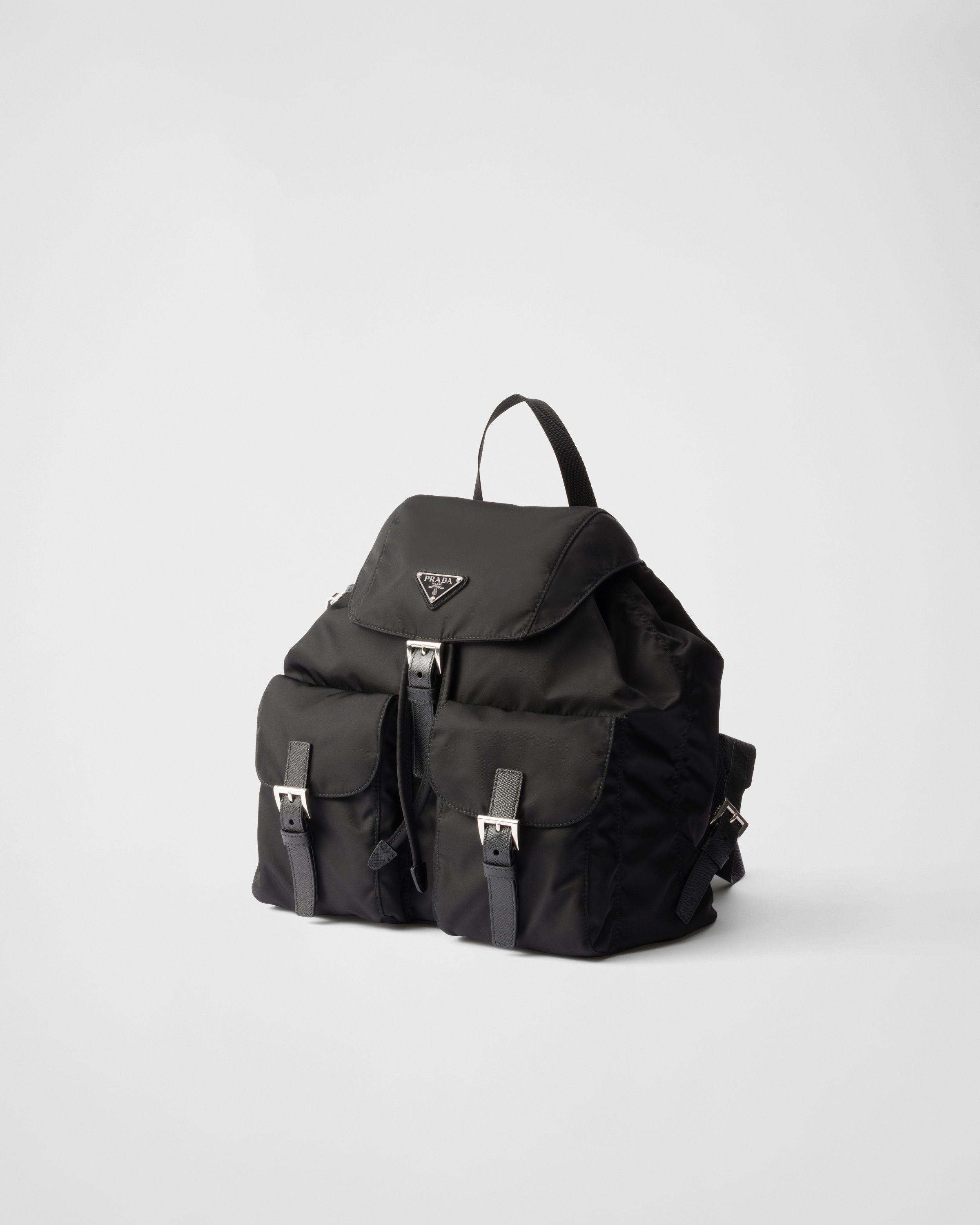 Re-Nylon medium backpack with pouch - 3