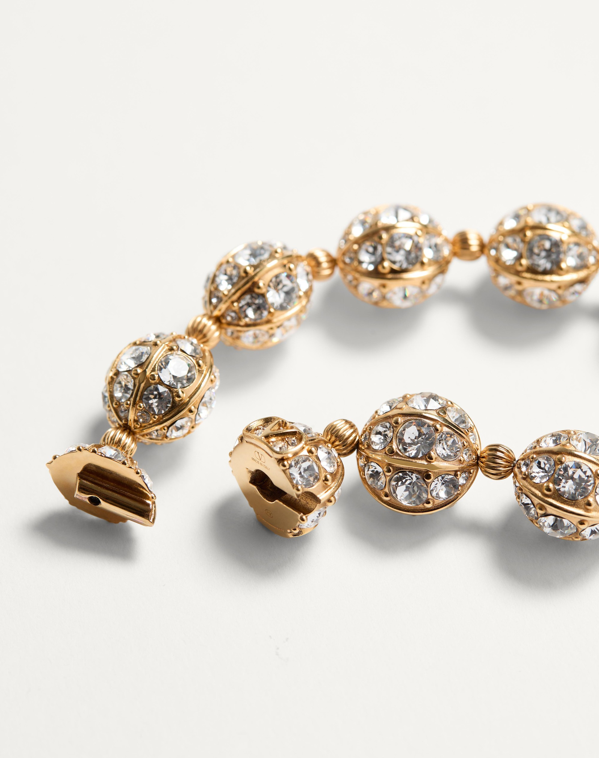 POETIQUES DES GOUTTES METAL AND SWAROVSKI® CRYSTAL BRACELET - 4