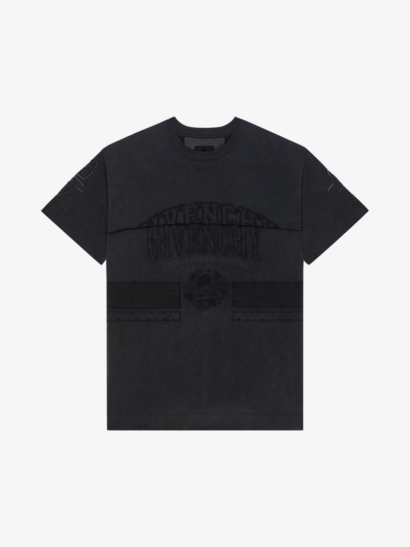 GIVENCHY DOUBLE LAYER T-SHIRT IN COTTON 1